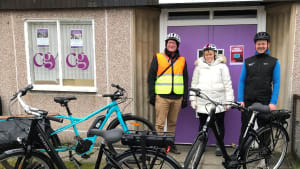 Carr Gomm staff make sustainable swap to electric bikes